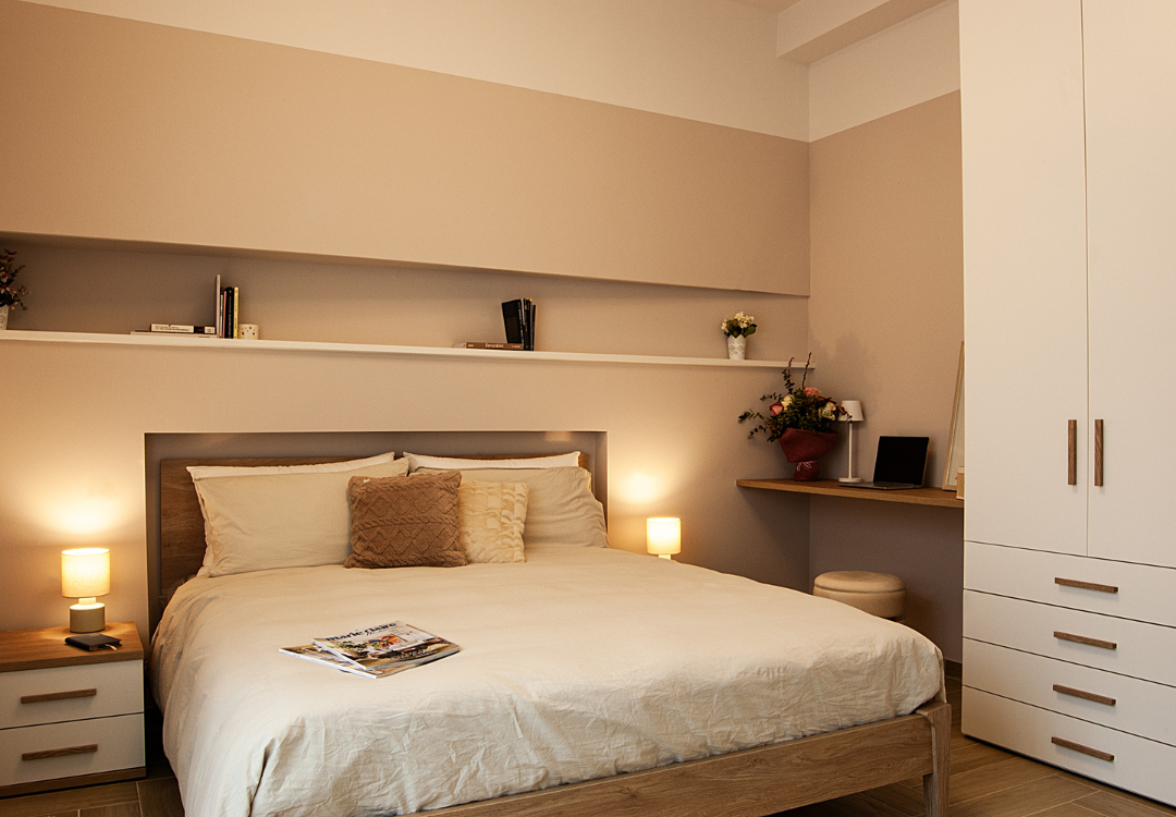 camera da letto di design angelica piras interior designer